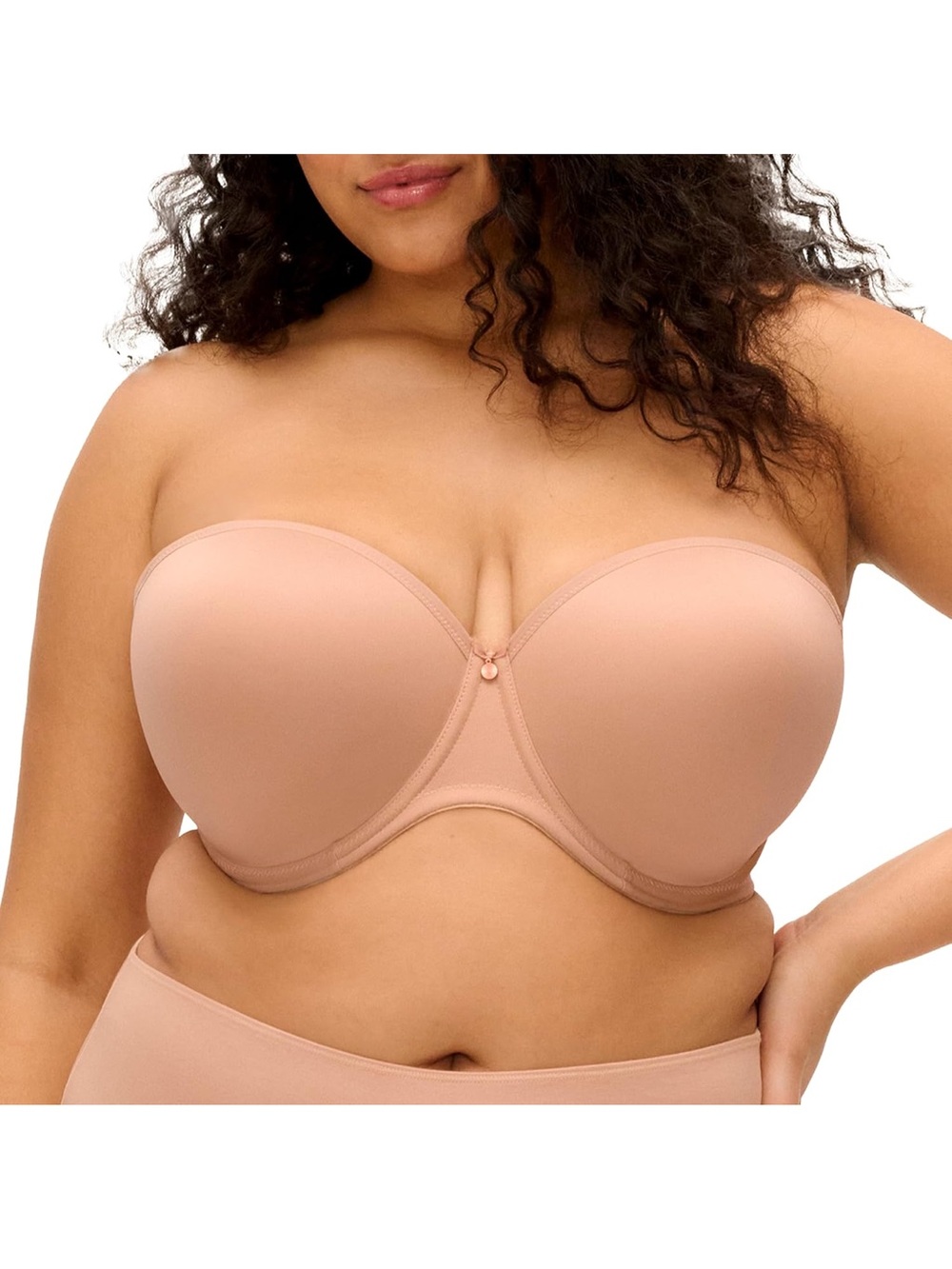 Elomi Women's Smooth Underwire Strapless Bra 38M. 660/bb17-2:v